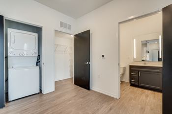 Washer and dryer included